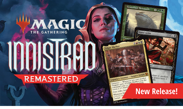 Magic: the Gathering Innistrad Remastered available now! New release!