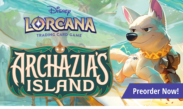 Preorder Lorcana Archazia's Island today!