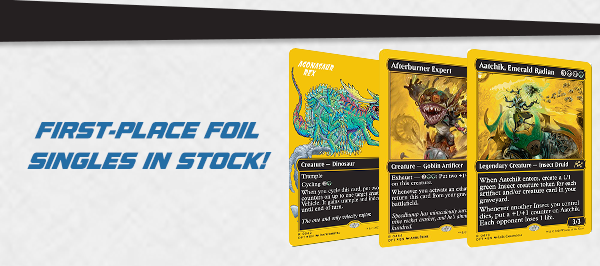 MTG DFT First-Place Foil Singles available now!