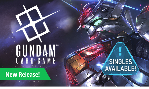 Gundam Card Game singles are available now!