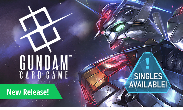 Gundam Card Game singles are available now!