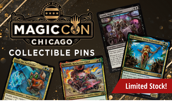 Magic Con Chicago collectible pins available now!