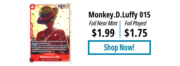 Monkey.D.Luffy (015) is available for as low as $1.75!