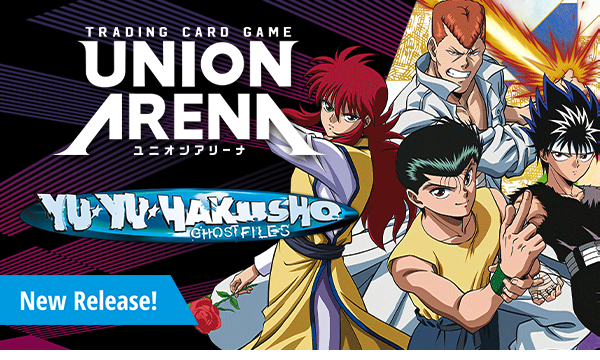 New Release! Union Arena Yu Yu Hakusho Ghost Files available now!