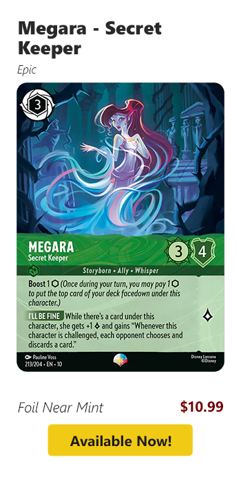 Megara - Secret Keeper is available for $10.99! width=