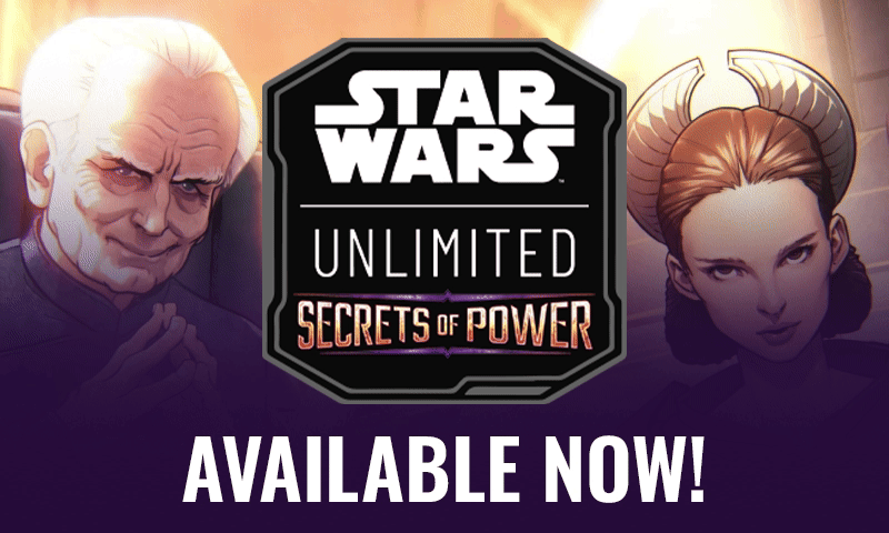 Star Wars: Unlimited - Secrets of Power is available now!