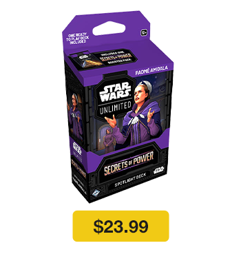 SWU Secrets of Power - Spotlight Deck: Padme Amidala is available for $23.99!