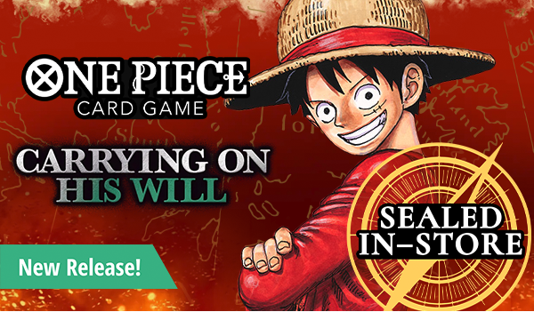 New Release! One Piece Card Game - Carrying on His Will available now!