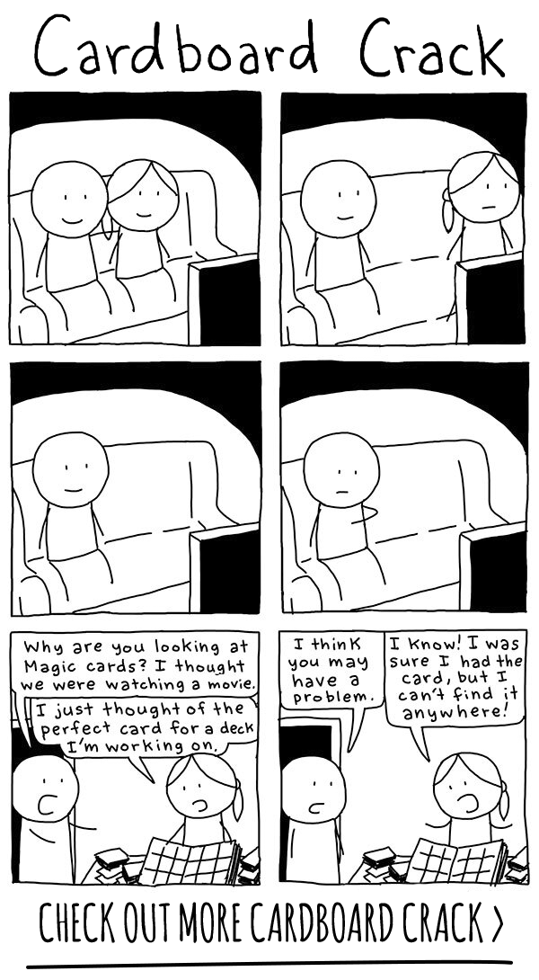 New Cardboard Crack comic every Monday!
