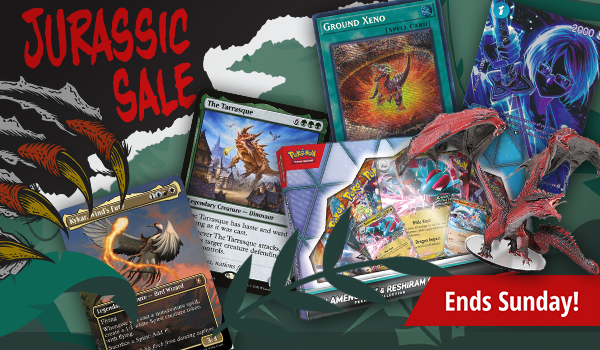 Jurassic Sale ends Sunday!