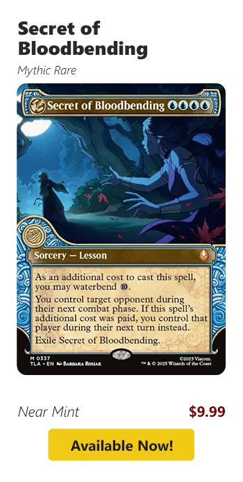 Secret of Bloodbending is available for $9.99!