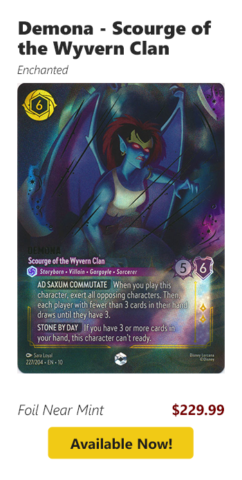 Demona - Scourge of the Wyvern Clan is available for $229.99!