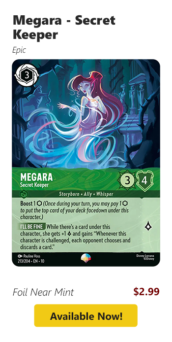 Megara - Secret Keeper is available for $2.99!