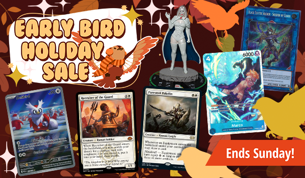 Early Bird Holiday Sale ends Sunday!