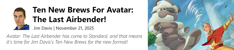 Read Ten New Brews For Avatar: The Last Airbender! by Jim Davis now!