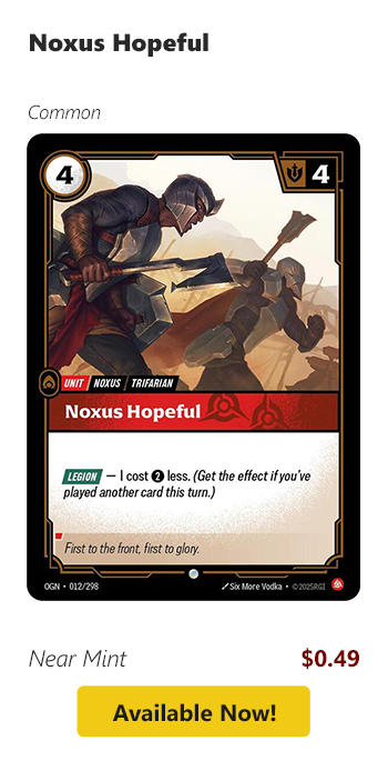 Noxus Hopeful is available for as low as $0.49!