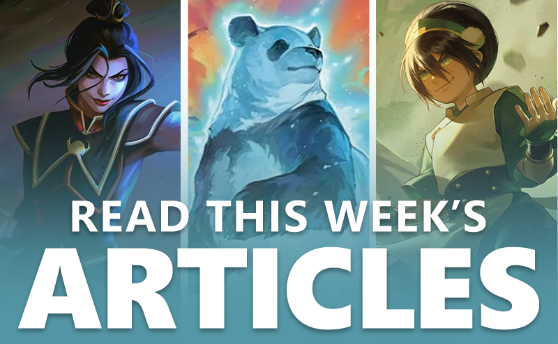 Read this week's featured articles!