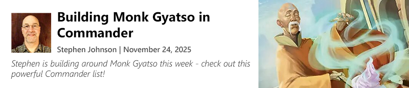 Read Building Monk Gyatso in Commander by Stephen Johnson now!