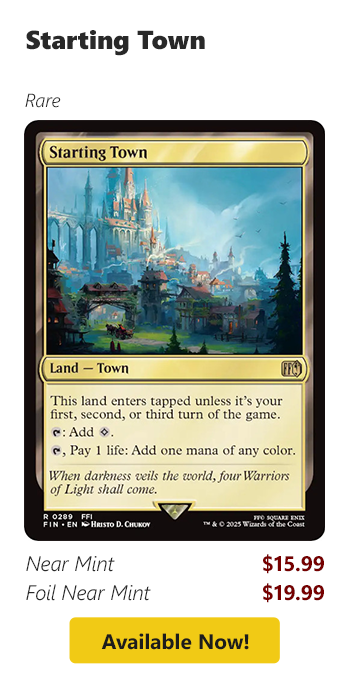 Starting Town is available for as low as $15.99!