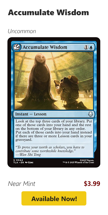 Accumulate Wisdom is available for $3.99!