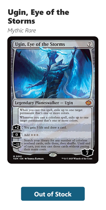 Ugin, Eye of the Storms is currently out of stock.