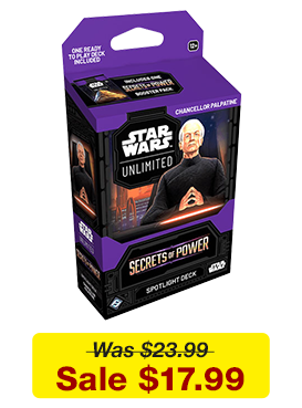 Star Wars: Unlimited - Secrets of Power - Spotlight Deck: Padme Amidala for available $17.99!