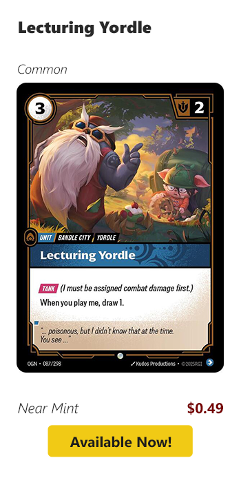 Lecturing Yordle  is available for $0.49!