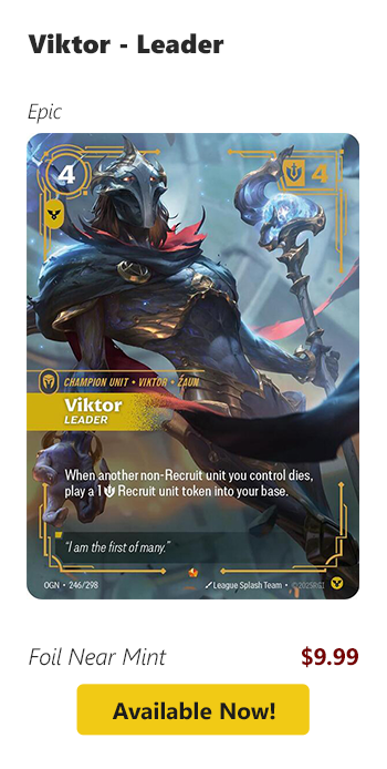 Viktor - Leader is available for $9.99!