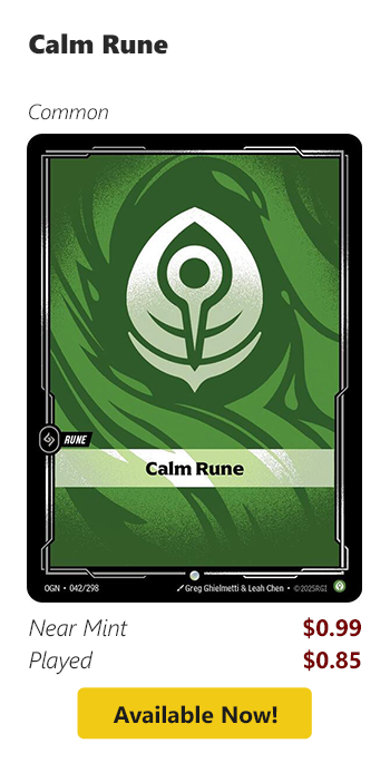 Calm Runehuipc is available for as low as $0.85!