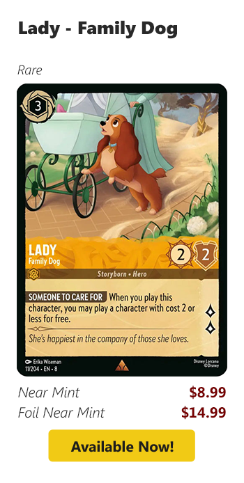 Lady - Family Dog is available for as low as $8.99!