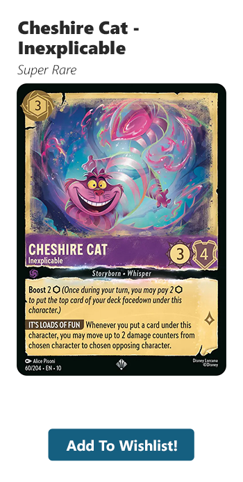 Sign up for a Cheshire Cat - Inexplicable restock alert!