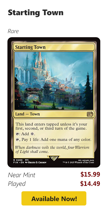 Starting Town is available for as low as $14.49!