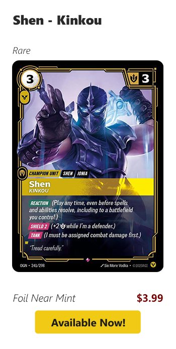 Shen - Kinkou is available for $3.99!