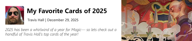 Read My Favorite Cards of 2025 by Travis Hall now!