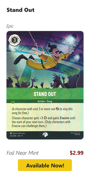 Stand Out is available for $2.99!