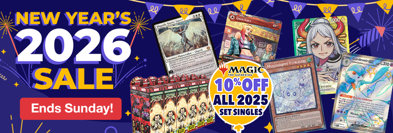 New Years 2026 Sale Ends Sunday!