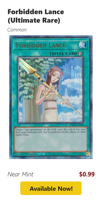 Forbidden Lance (Ultimate Rare) is available for $0.99! 