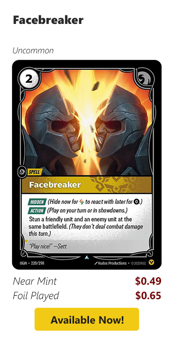 Facebreaker is available for as low as $0.49!