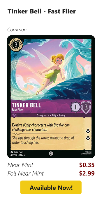 Tinker Bell - Fast Flier is available for as low as $0.35!