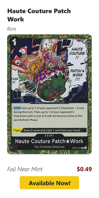 Haute Couture Patch Work is available now for $0.49!