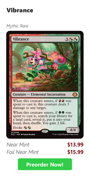 Preorder Vibrance for as low as $13.99 today!