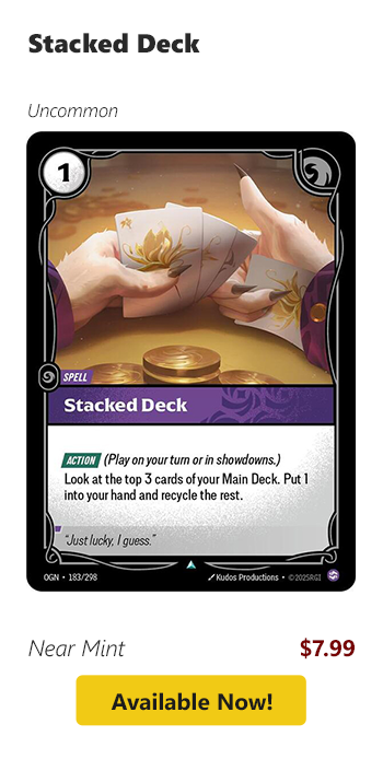 Stacked Deck is available now for $7.99!