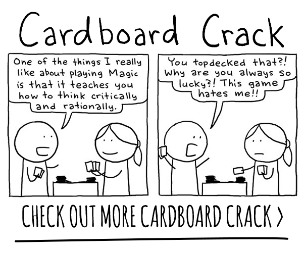 New Cardboard Crack comic every Wednesday!