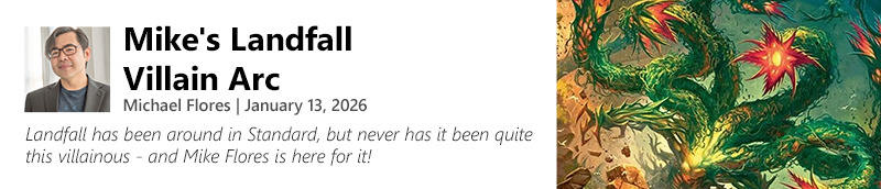 Read Mike's Landfall Villain Arc by Michael Flores today!