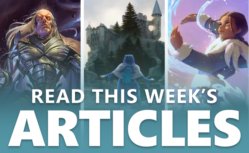 Read this week's featured articles!