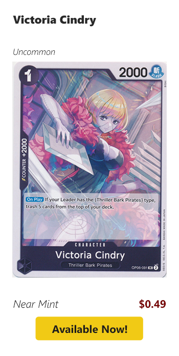  Victoria Cindry is available for $1.49 today!