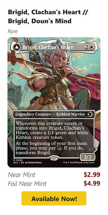 Brigid, Clachan's Heart // Brigid, Doun's Mind is available for as low as $2.99!