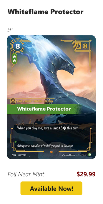 Whiteflame Protector is available for $29.99 today!
