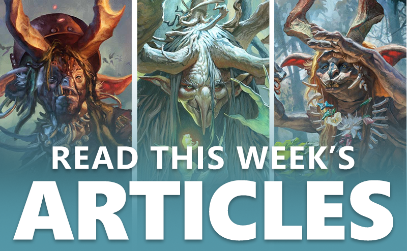 Read this week's featured articles!
