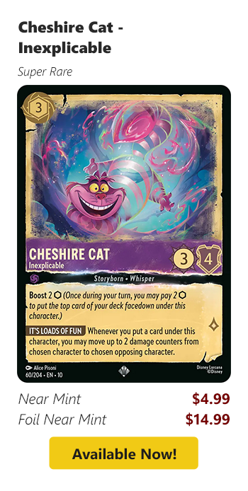 Cheshire Cat - Inexplicable is available for as low as $4.99!